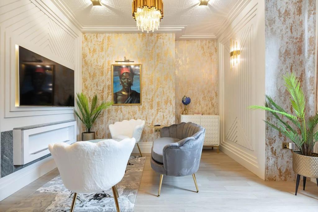 1Lsr - High-End Luxury 2 Bed Designer Apartment Londra Exterior foto
